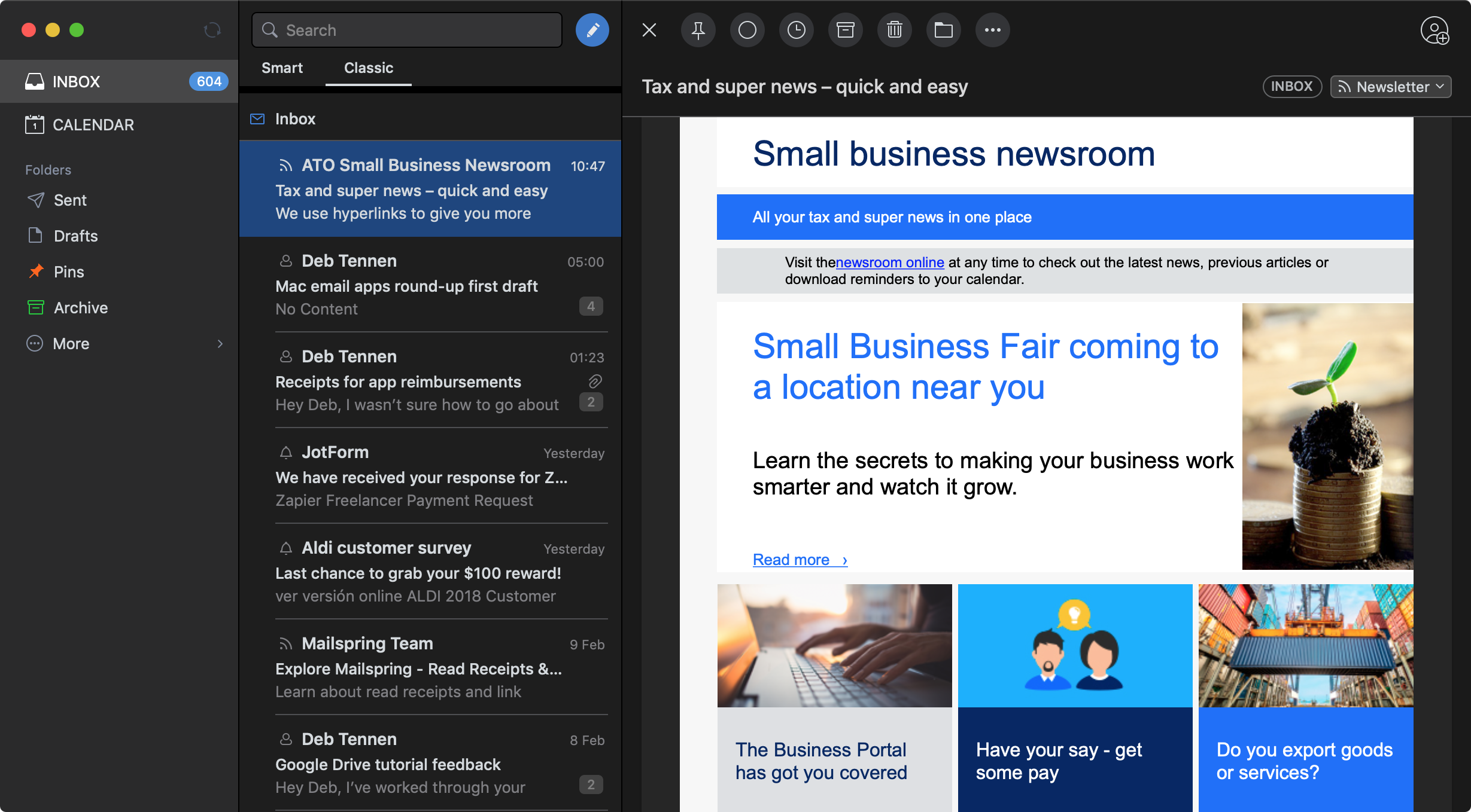 gratis email software voor mac